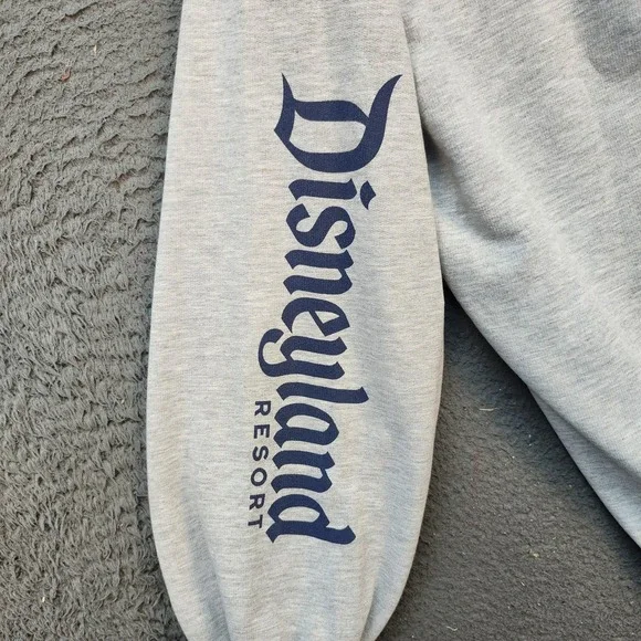 Disneyland Resort Hoodie Mens XL Mickey Mouse Zip Up Sweatshirt Jacket Pullover - Picture 7 of 8